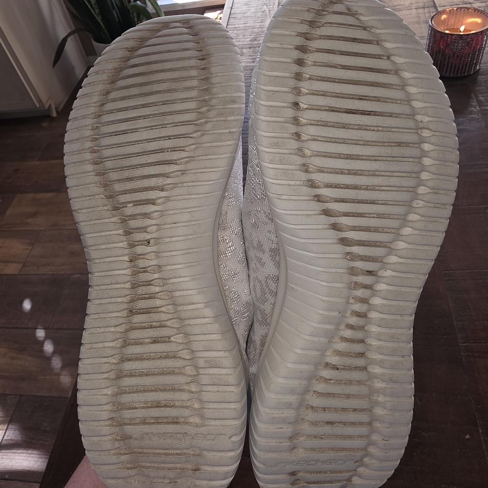 Women's White Slip-On Shoes - Picture 3 of 5